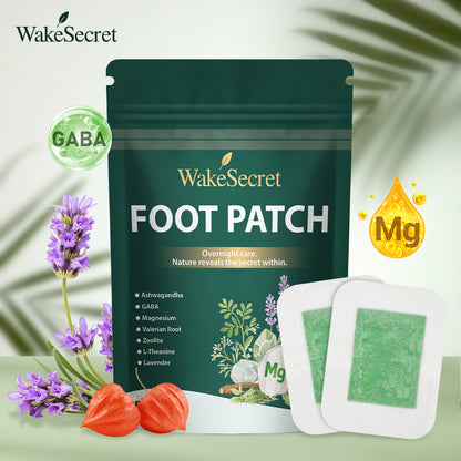WakeSecret Natural Foot Patch 4 pack