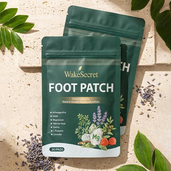 WakeSecret Natural Foot Patch 2 pack