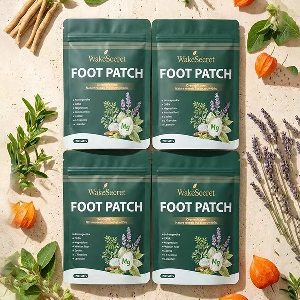 WakeSecret Natural Foot Patch 4 pack